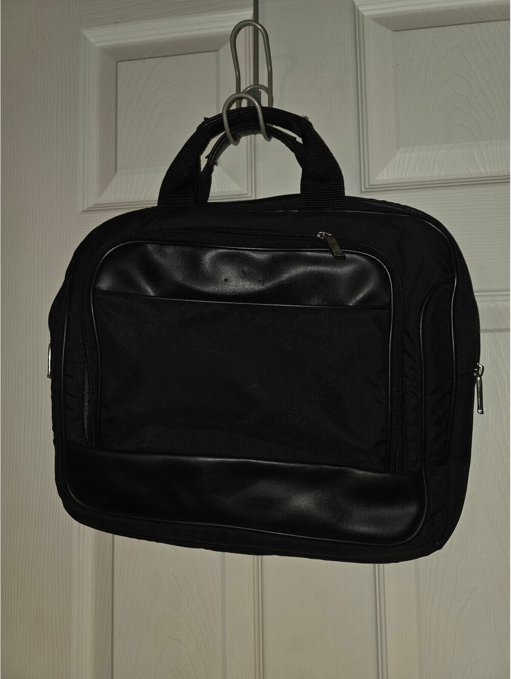 Black laptop bag